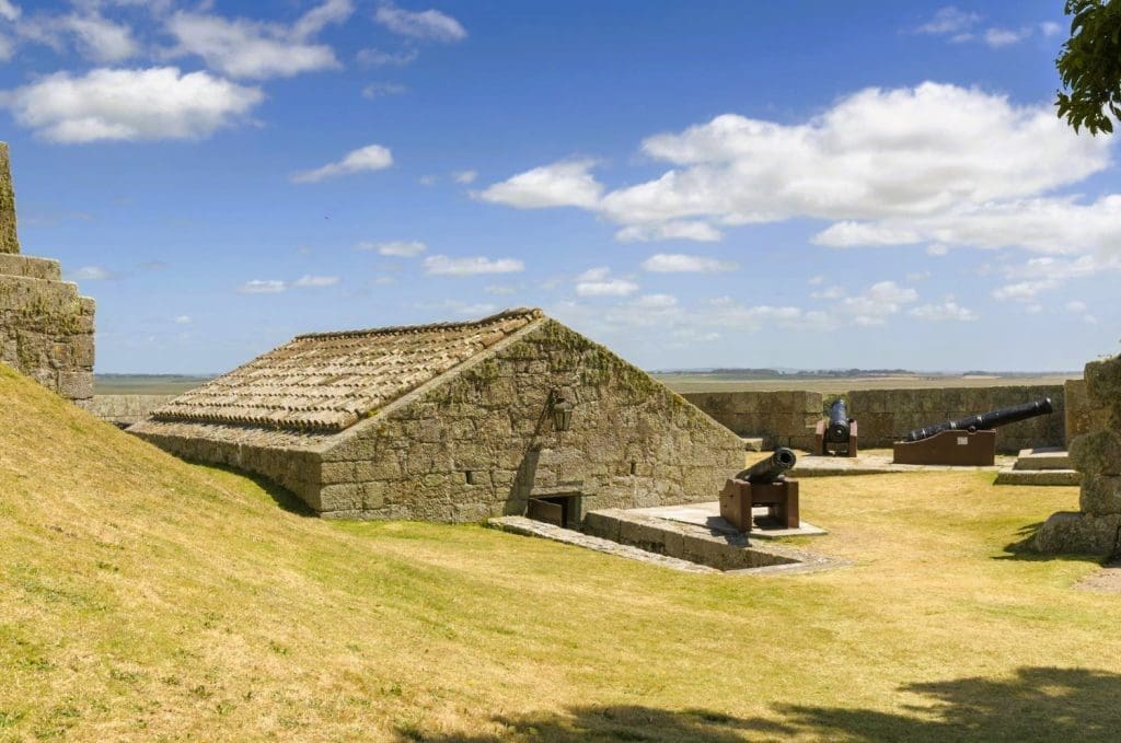Military fortification at the Fortaleza de Santa Teresa in the Rocha Department
