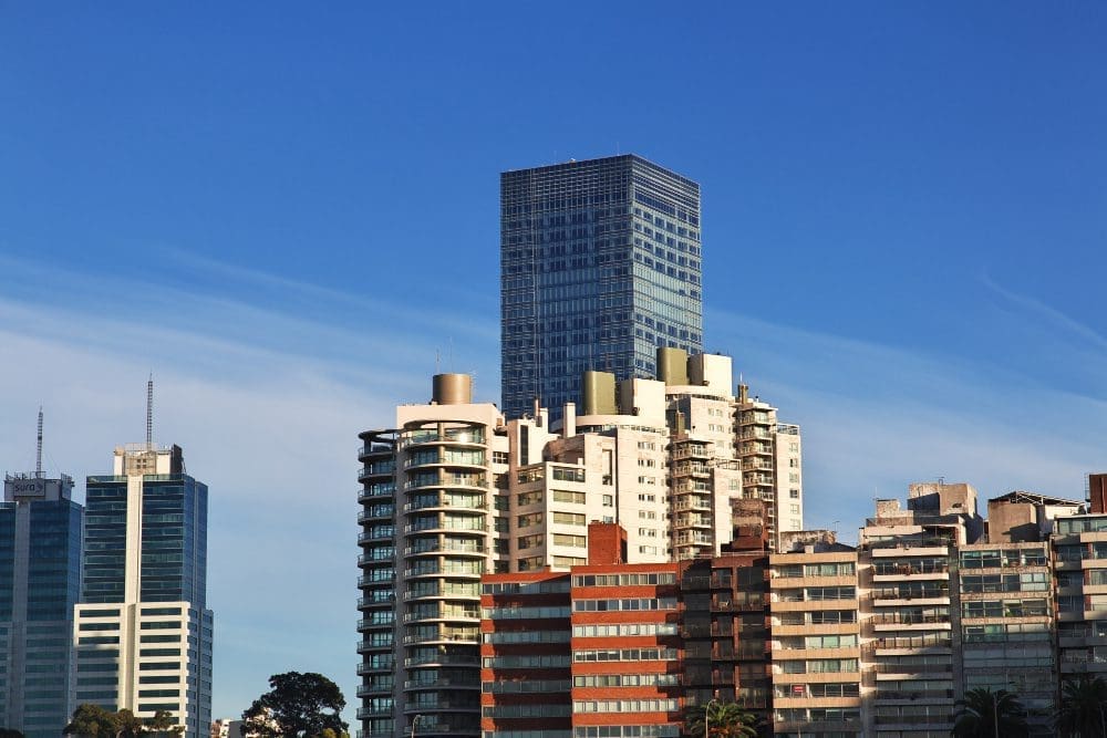 Buildings in Montevideo Uruguay
