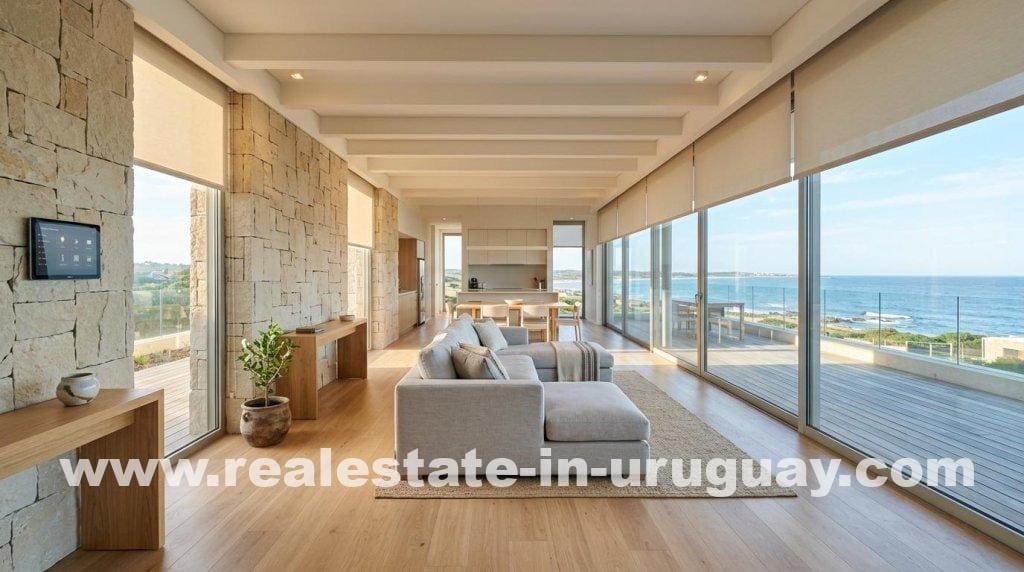 Smart homes at the end of the world: Uruguayan real estate with integrated home automation.